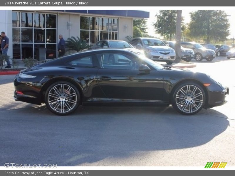 Black / Black 2014 Porsche 911 Carrera Coupe