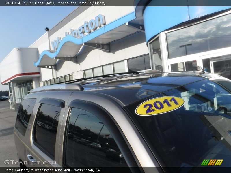Mocha Steel Metallic / Ebony 2011 GMC Yukon Denali AWD