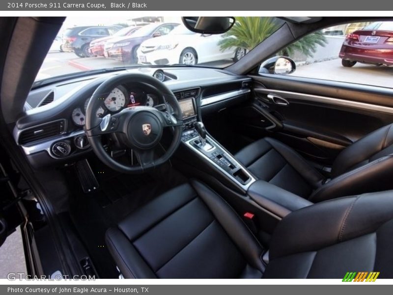 Black / Black 2014 Porsche 911 Carrera Coupe