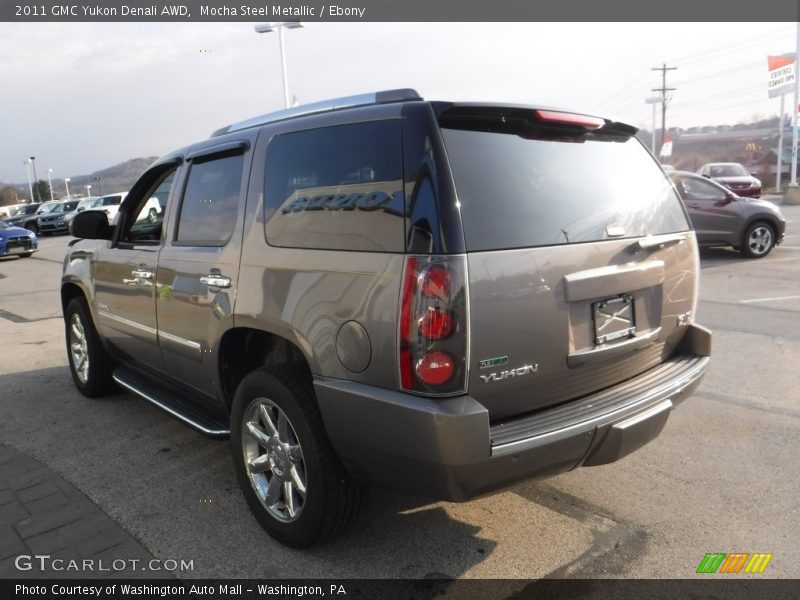 Mocha Steel Metallic / Ebony 2011 GMC Yukon Denali AWD