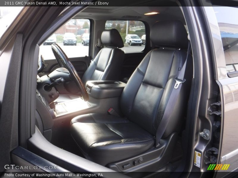 Mocha Steel Metallic / Ebony 2011 GMC Yukon Denali AWD