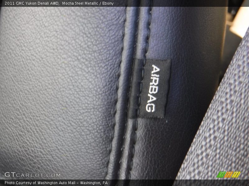 Mocha Steel Metallic / Ebony 2011 GMC Yukon Denali AWD