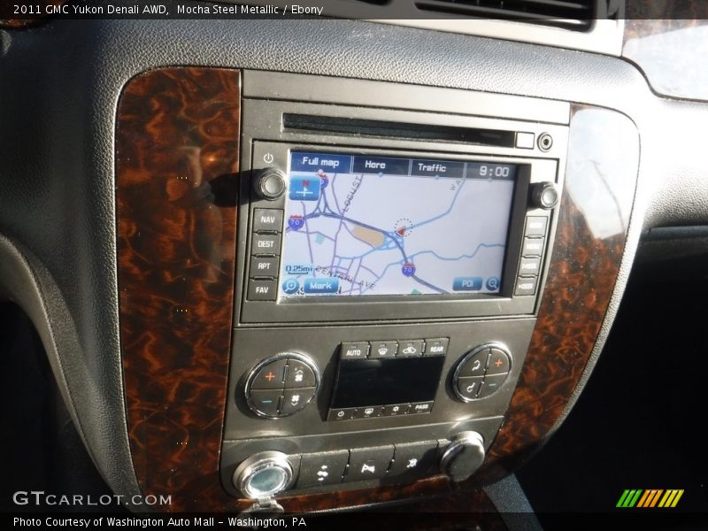 Mocha Steel Metallic / Ebony 2011 GMC Yukon Denali AWD