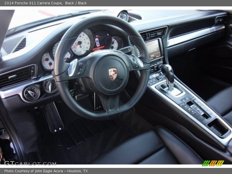 Black / Black 2014 Porsche 911 Carrera Coupe