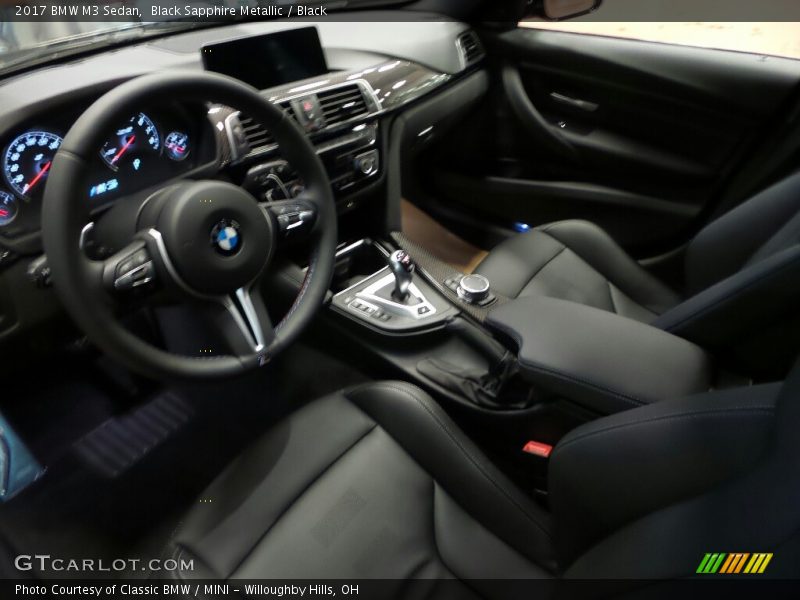  2017 M3 Sedan Black Interior