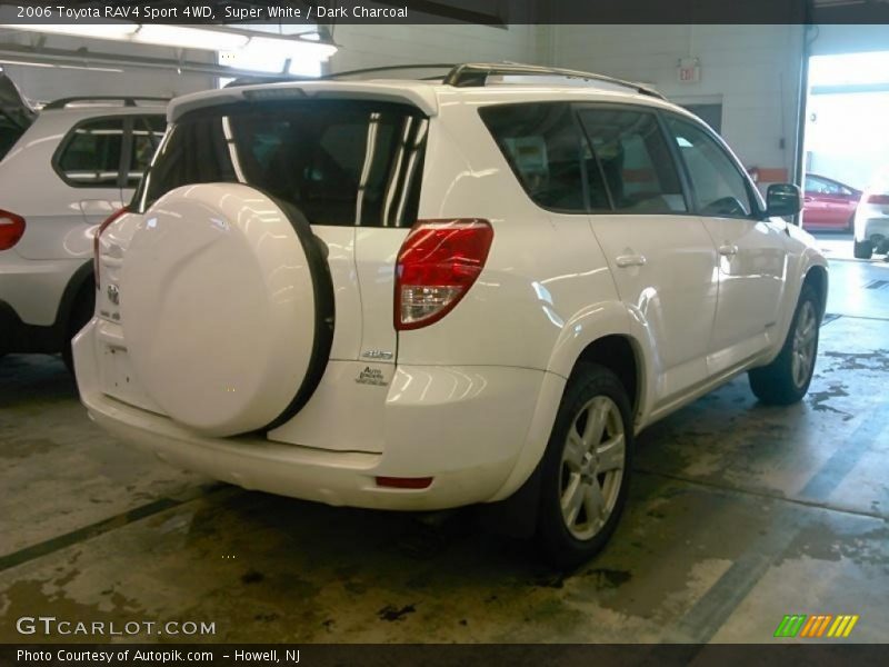 Super White / Dark Charcoal 2006 Toyota RAV4 Sport 4WD