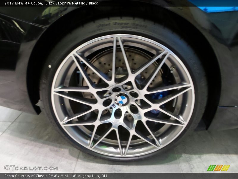 Black Sapphire Metallic / Black 2017 BMW M4 Coupe