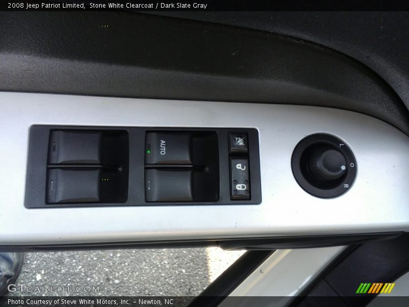 Stone White Clearcoat / Dark Slate Gray 2008 Jeep Patriot Limited