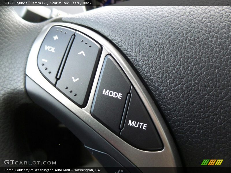 Controls of 2017 Elantra GT 