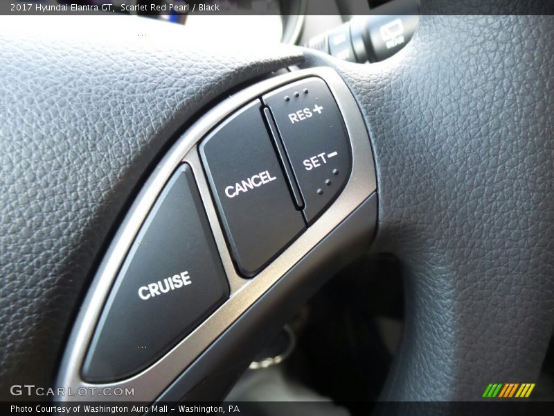 Controls of 2017 Elantra GT 