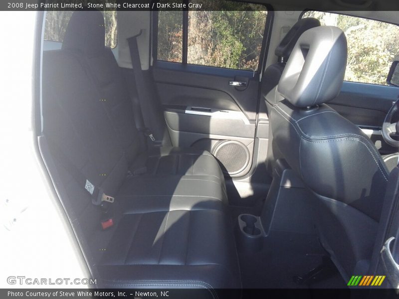 Stone White Clearcoat / Dark Slate Gray 2008 Jeep Patriot Limited