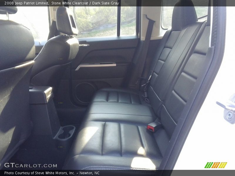 Stone White Clearcoat / Dark Slate Gray 2008 Jeep Patriot Limited