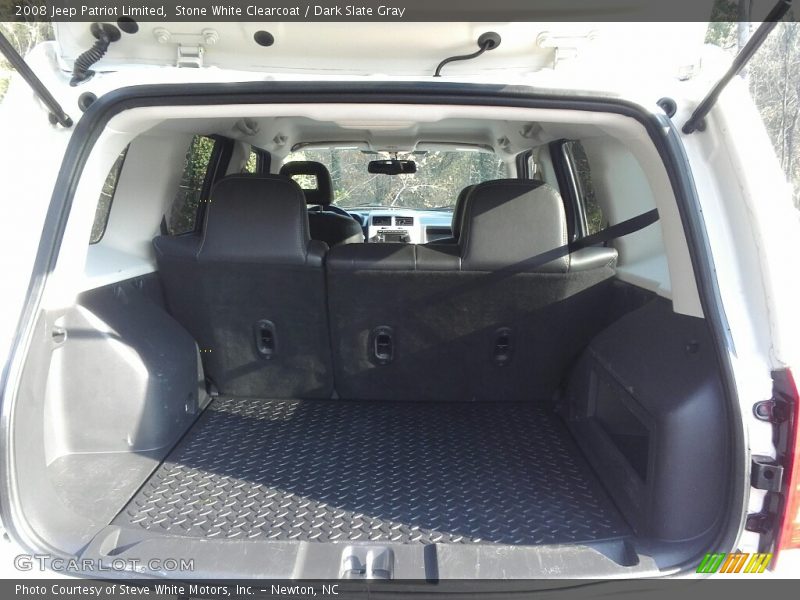 Stone White Clearcoat / Dark Slate Gray 2008 Jeep Patriot Limited