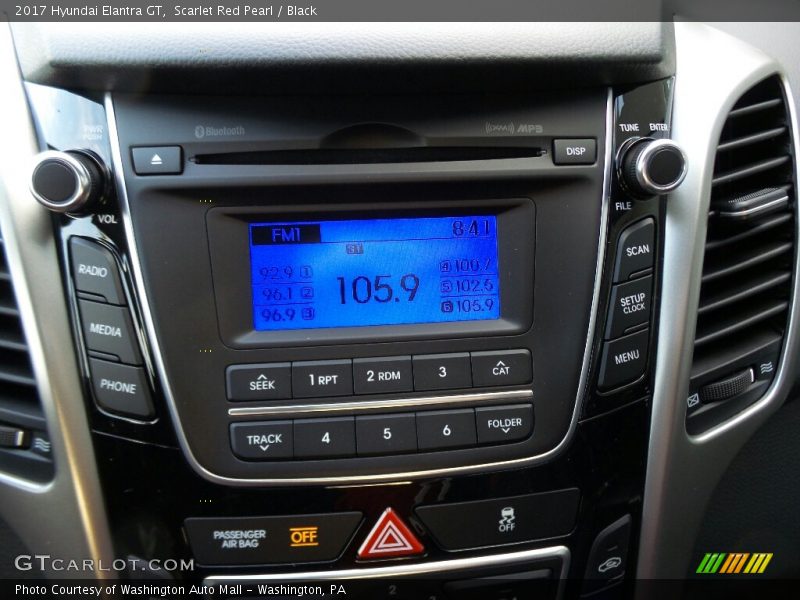 Controls of 2017 Elantra GT 