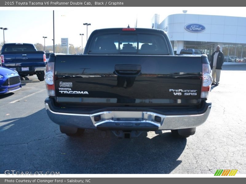 Black / Graphite 2015 Toyota Tacoma V6 PreRunner Double Cab