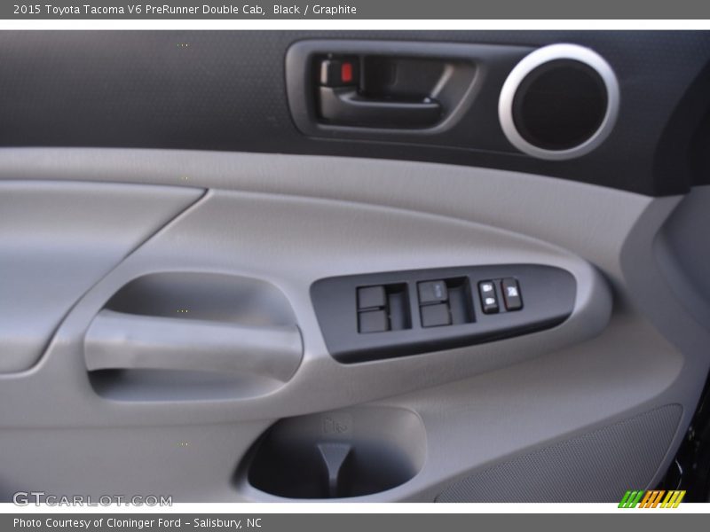 Black / Graphite 2015 Toyota Tacoma V6 PreRunner Double Cab