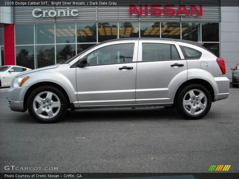 Bright Silver Metallic / Dark Slate Gray 2008 Dodge Caliber SXT