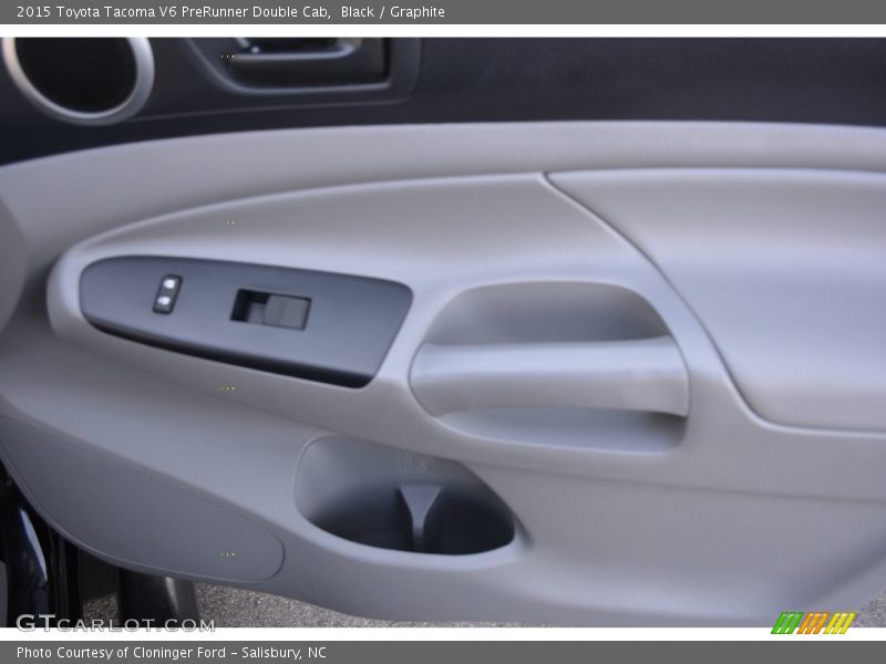 Black / Graphite 2015 Toyota Tacoma V6 PreRunner Double Cab