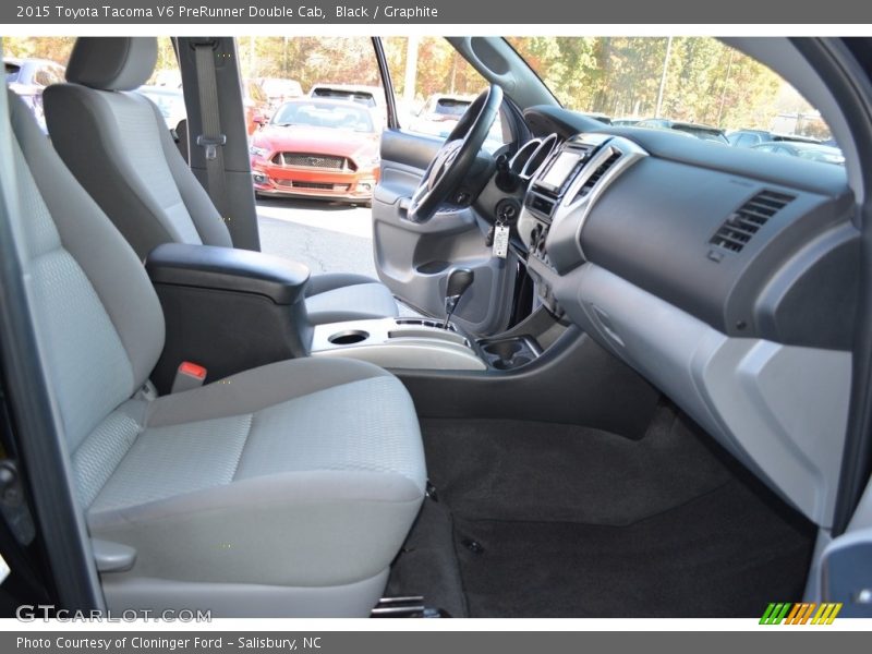 Black / Graphite 2015 Toyota Tacoma V6 PreRunner Double Cab