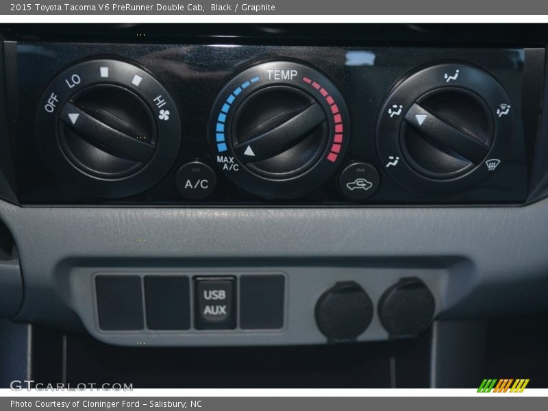 Black / Graphite 2015 Toyota Tacoma V6 PreRunner Double Cab