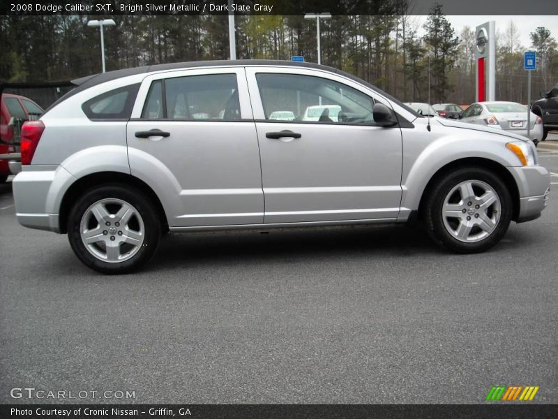 Bright Silver Metallic / Dark Slate Gray 2008 Dodge Caliber SXT