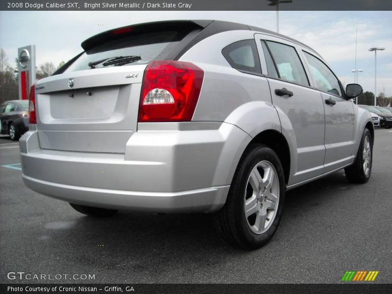 Bright Silver Metallic / Dark Slate Gray 2008 Dodge Caliber SXT
