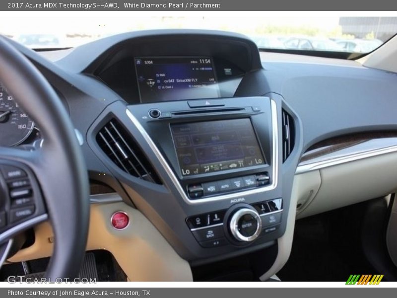 White Diamond Pearl / Parchment 2017 Acura MDX Technology SH-AWD