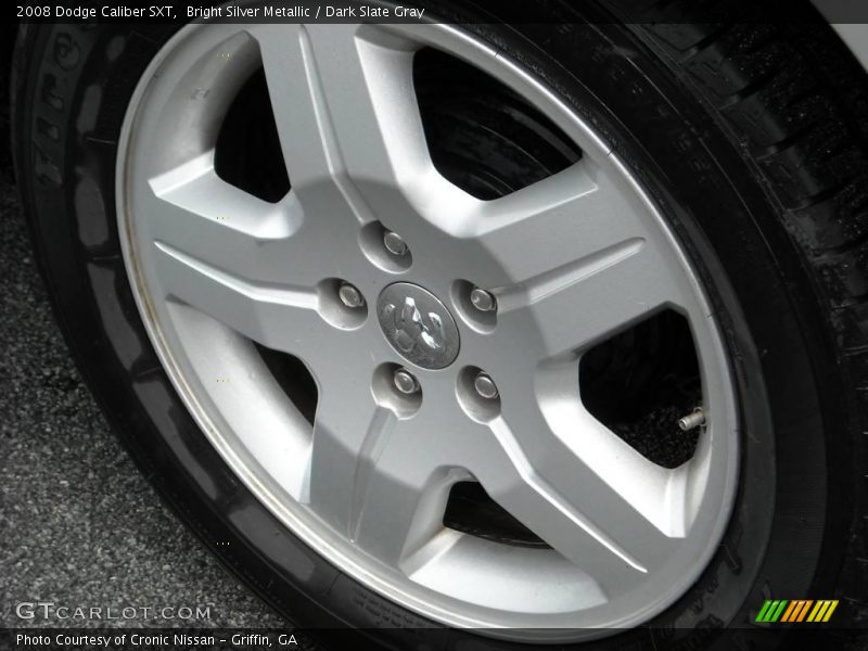 Bright Silver Metallic / Dark Slate Gray 2008 Dodge Caliber SXT