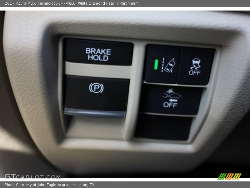 White Diamond Pearl / Parchment 2017 Acura MDX Technology SH-AWD