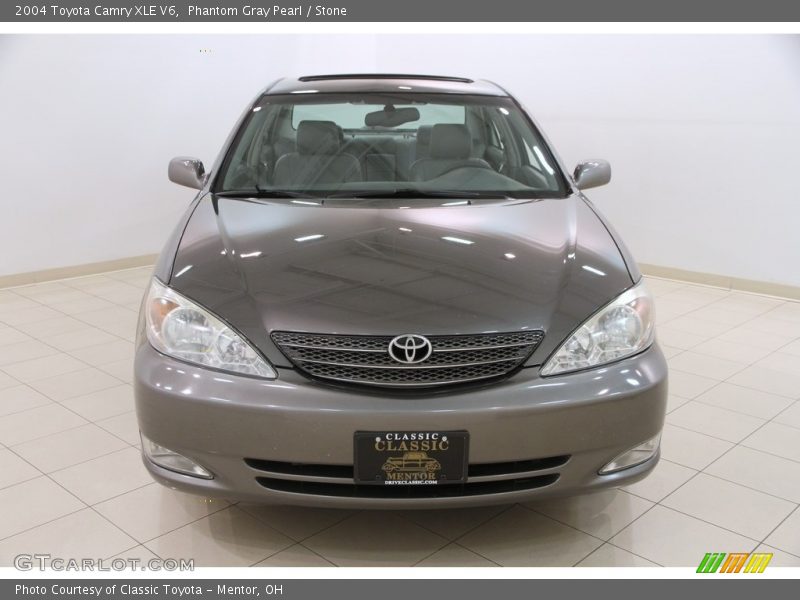 Phantom Gray Pearl / Stone 2004 Toyota Camry XLE V6