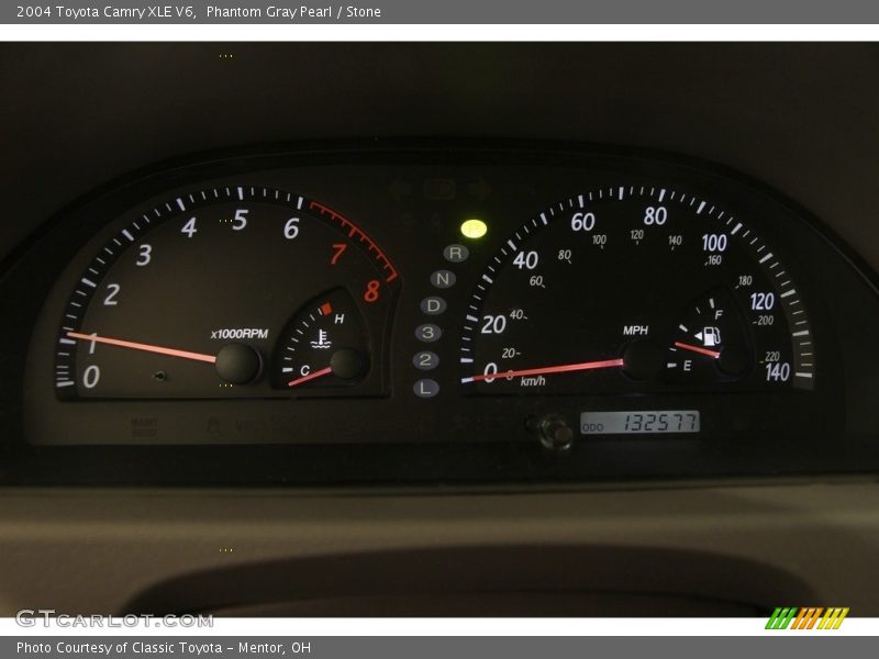Phantom Gray Pearl / Stone 2004 Toyota Camry XLE V6