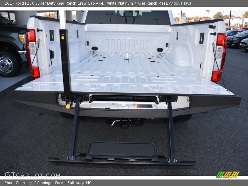 White Platinum / King Ranch Mesa Antique Java 2017 Ford F250 Super Duty King Ranch Crew Cab 4x4