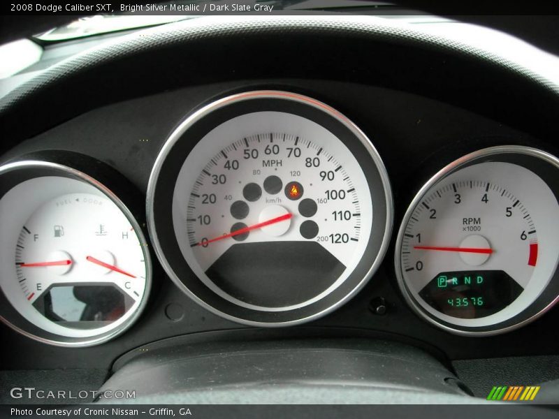 Bright Silver Metallic / Dark Slate Gray 2008 Dodge Caliber SXT