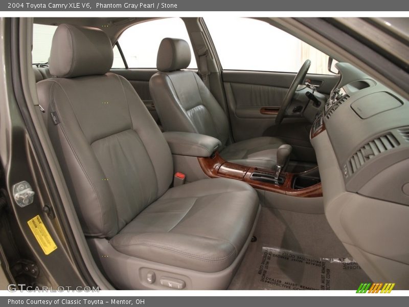 Phantom Gray Pearl / Stone 2004 Toyota Camry XLE V6
