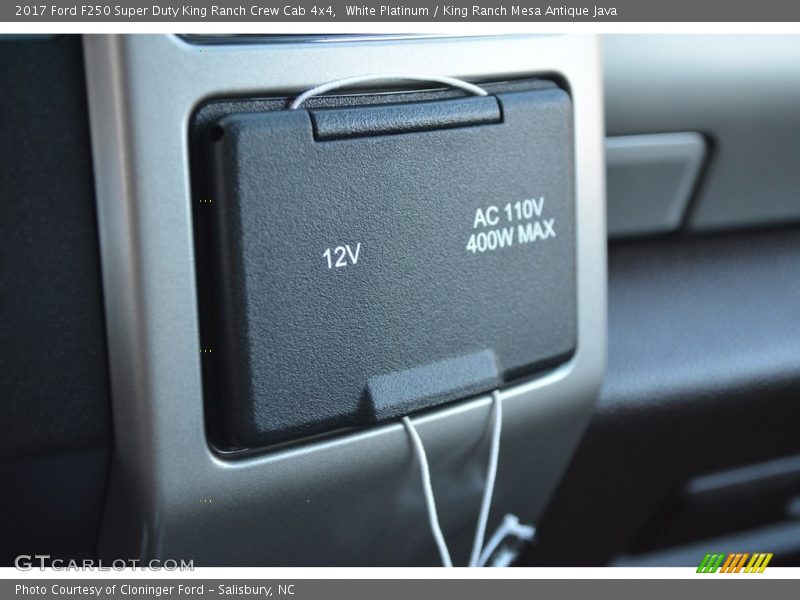 White Platinum / King Ranch Mesa Antique Java 2017 Ford F250 Super Duty King Ranch Crew Cab 4x4