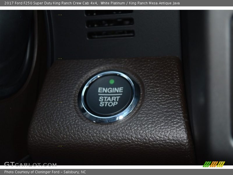 White Platinum / King Ranch Mesa Antique Java 2017 Ford F250 Super Duty King Ranch Crew Cab 4x4