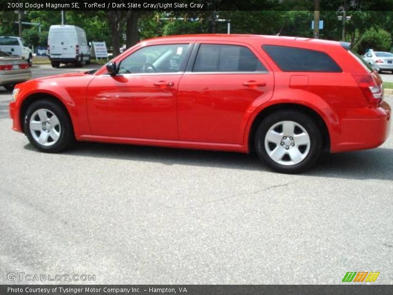 TorRed / Dark Slate Gray/Light Slate Gray 2008 Dodge Magnum SE