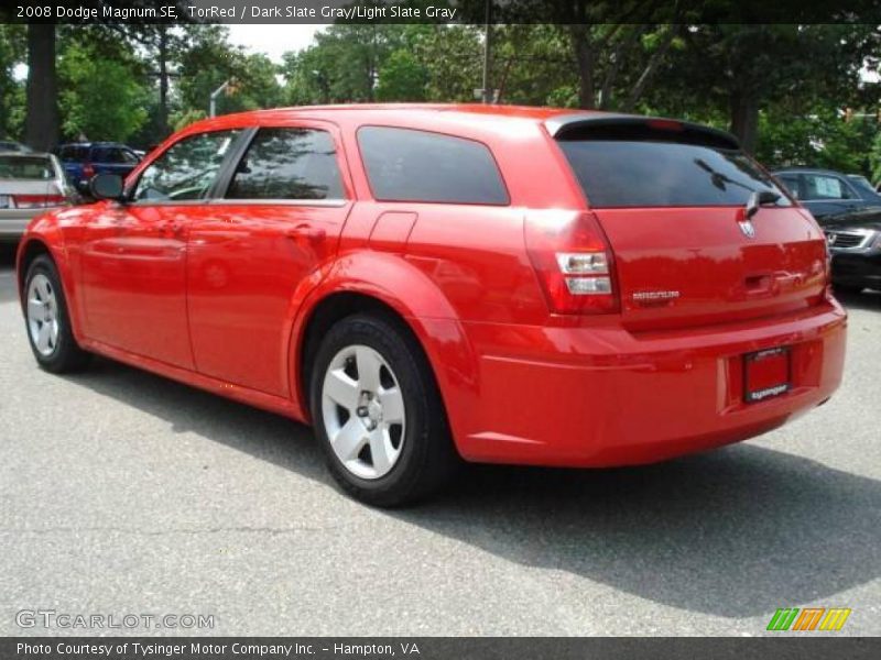 TorRed / Dark Slate Gray/Light Slate Gray 2008 Dodge Magnum SE