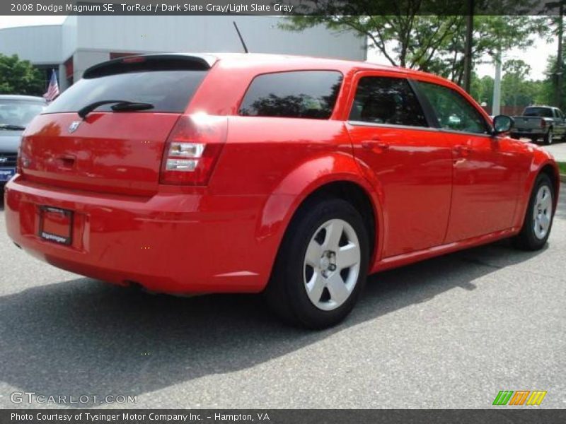 TorRed / Dark Slate Gray/Light Slate Gray 2008 Dodge Magnum SE