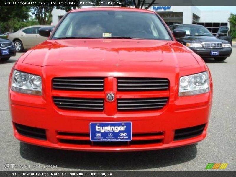 TorRed / Dark Slate Gray/Light Slate Gray 2008 Dodge Magnum SE