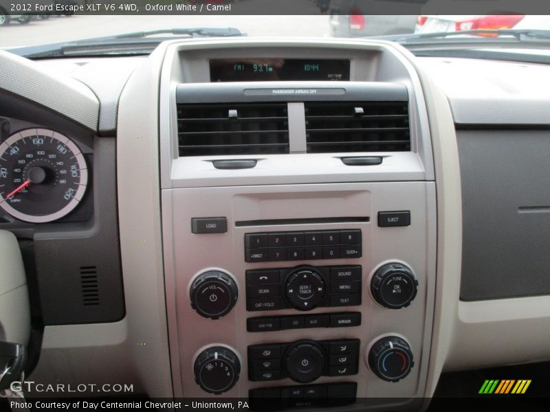 Oxford White / Camel 2012 Ford Escape XLT V6 4WD