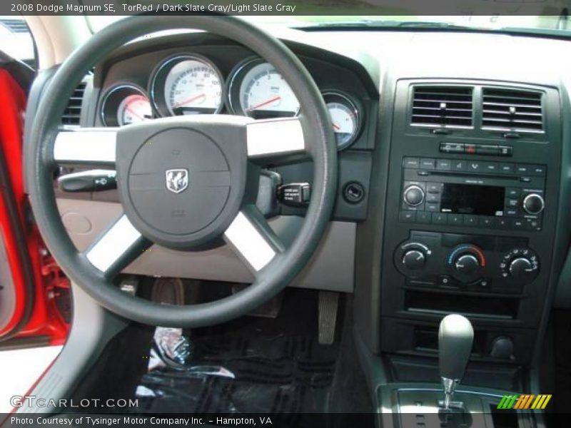 TorRed / Dark Slate Gray/Light Slate Gray 2008 Dodge Magnum SE