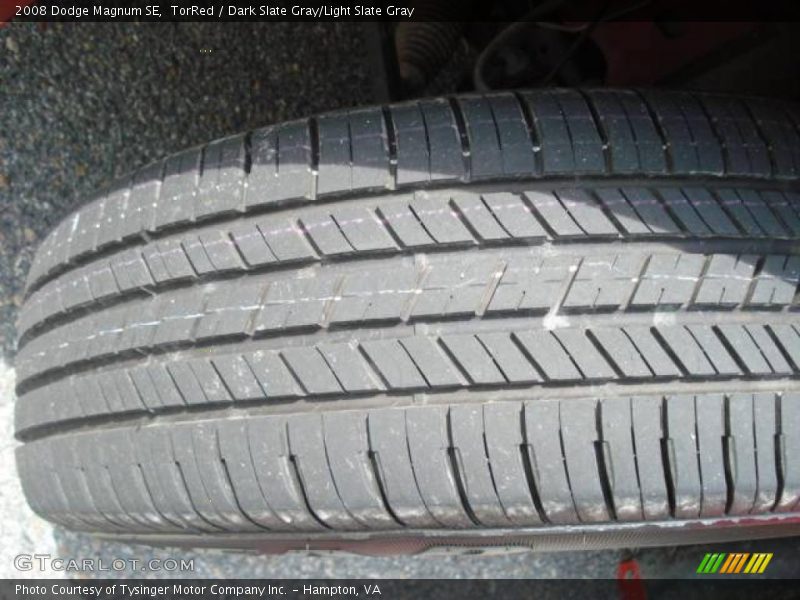 TorRed / Dark Slate Gray/Light Slate Gray 2008 Dodge Magnum SE