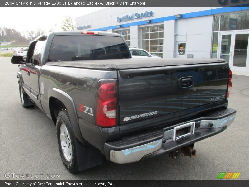 Black / Dark Charcoal 2004 Chevrolet Silverado 1500 LT Extended Cab 4x4