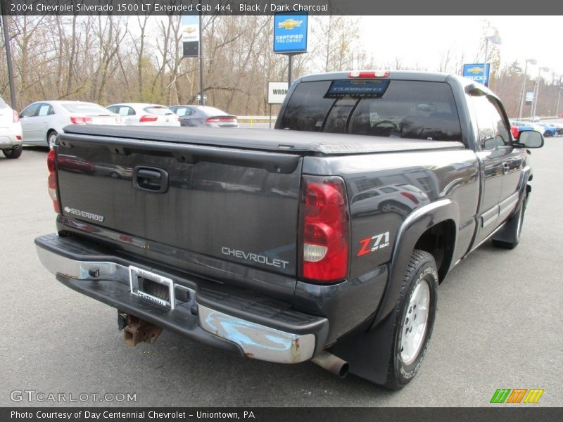 Black / Dark Charcoal 2004 Chevrolet Silverado 1500 LT Extended Cab 4x4