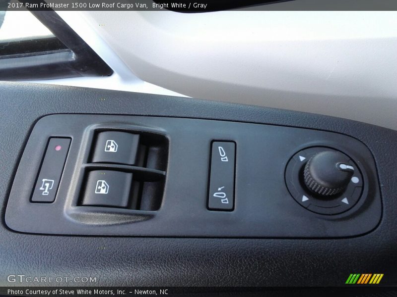 Controls of 2017 ProMaster 1500 Low Roof Cargo Van