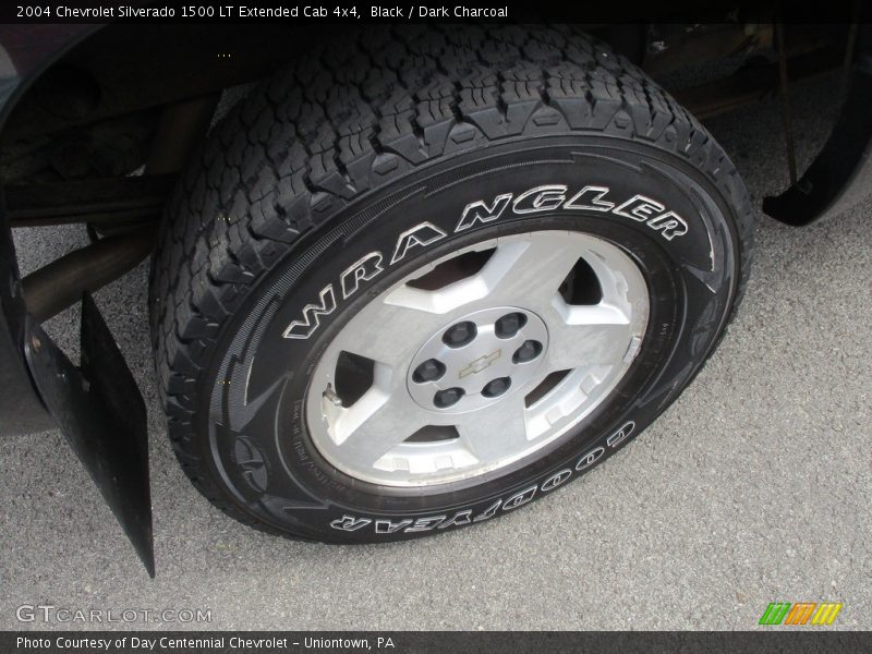 Black / Dark Charcoal 2004 Chevrolet Silverado 1500 LT Extended Cab 4x4