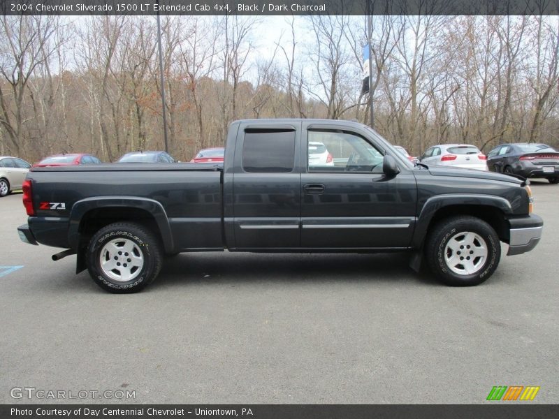 Black / Dark Charcoal 2004 Chevrolet Silverado 1500 LT Extended Cab 4x4