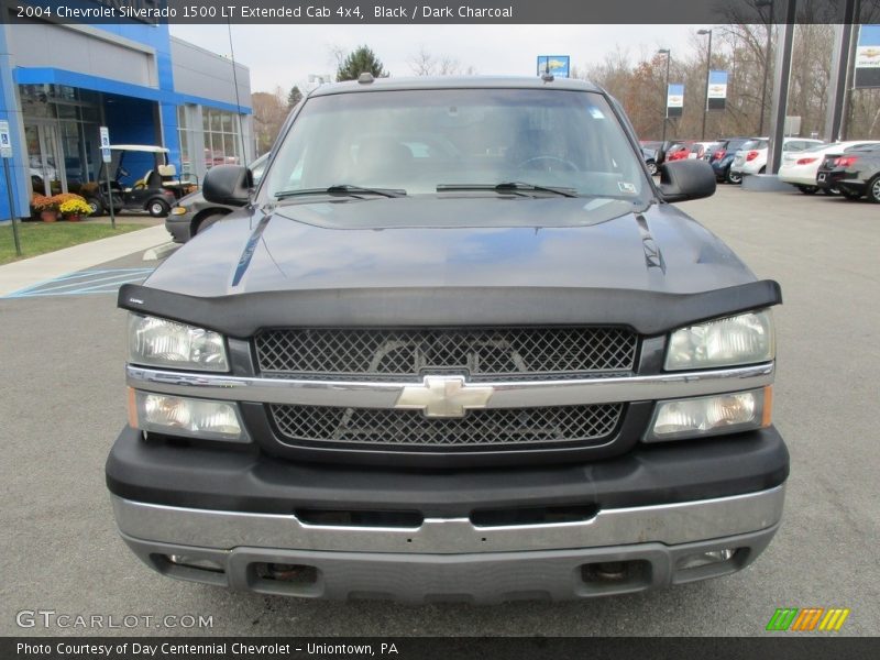 Black / Dark Charcoal 2004 Chevrolet Silverado 1500 LT Extended Cab 4x4