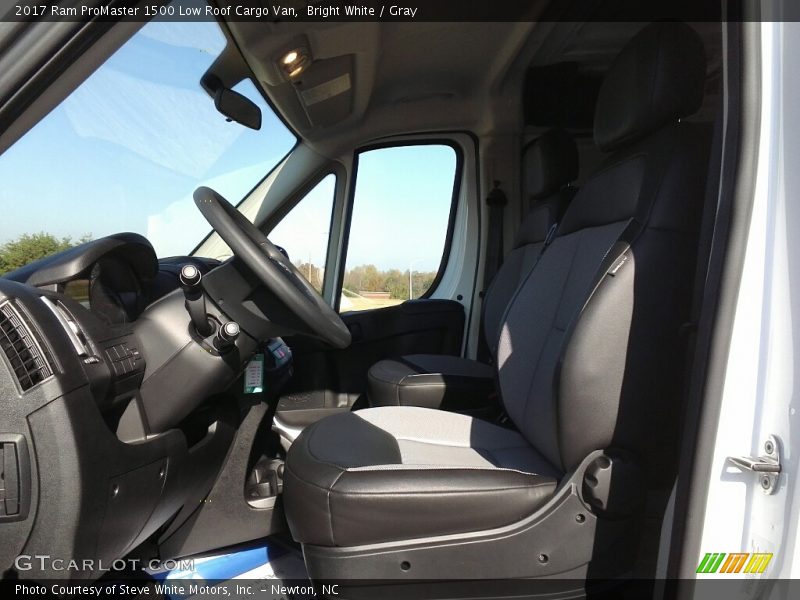 Front Seat of 2017 ProMaster 1500 Low Roof Cargo Van